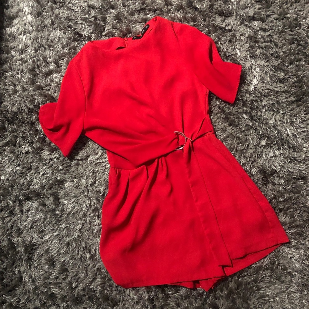 Zara Red Romper